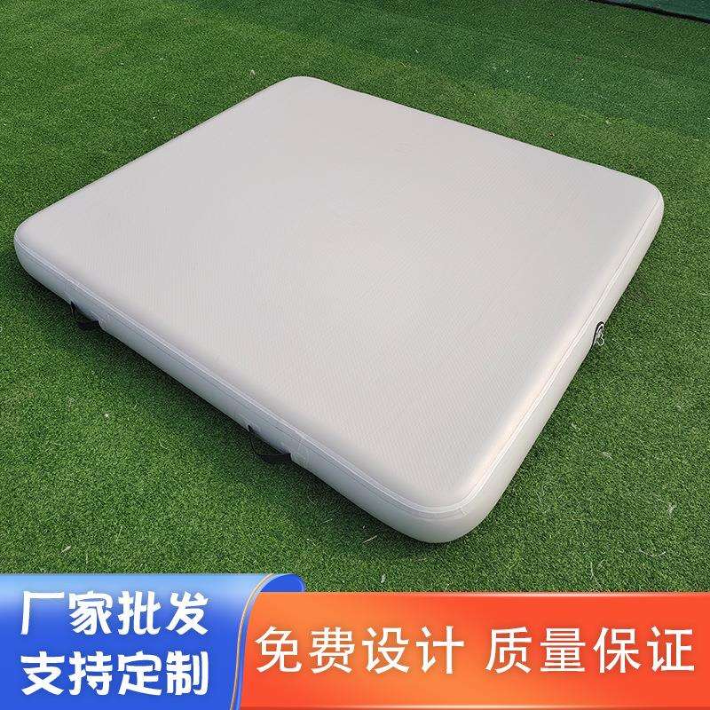 厂家露营充气拉丝床垫 加高懒人充气床垫户外露营折叠便携睡