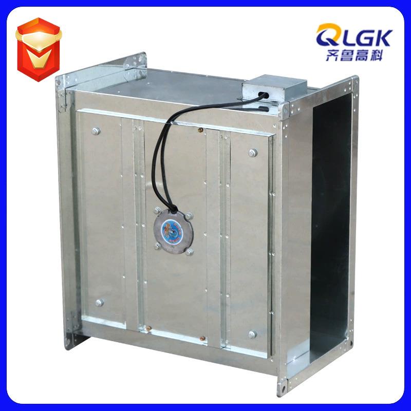 厂家直售通风换气系统送风机单向流铝制管道离心风机方形管道风机