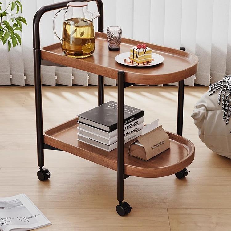 H&y可移动床头柜迷你小型桌子网红款置物架带轮北欧风卧室储物置