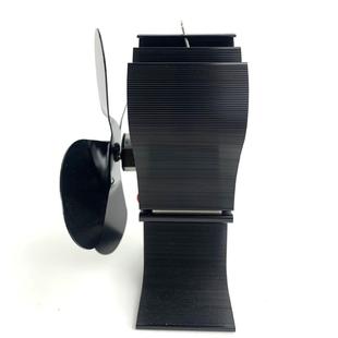 火焰小工字跨境热动力壁炉风扇Stove Fan 无需电源耐高温4叶LT377