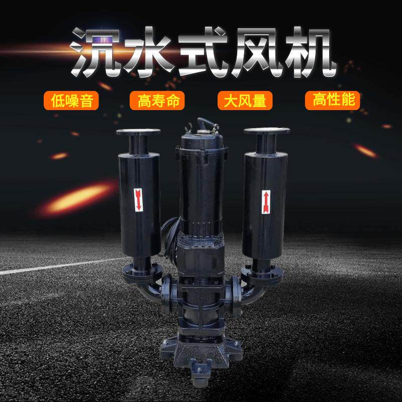 低噪音沉水罗茨风机河道整治污水处理曝气鼓风机大风量低噪音厂家