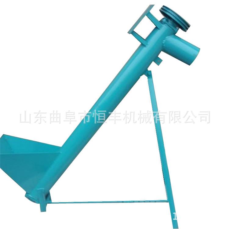 张家港小上料机 螺旋式提升机 粉料颗粒螺旋上料机