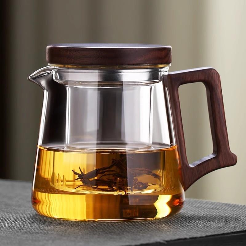 家用茶水分离茶壶煮茶壶玻璃泡茶壶泡茶茶具办公室2025耐高温新款