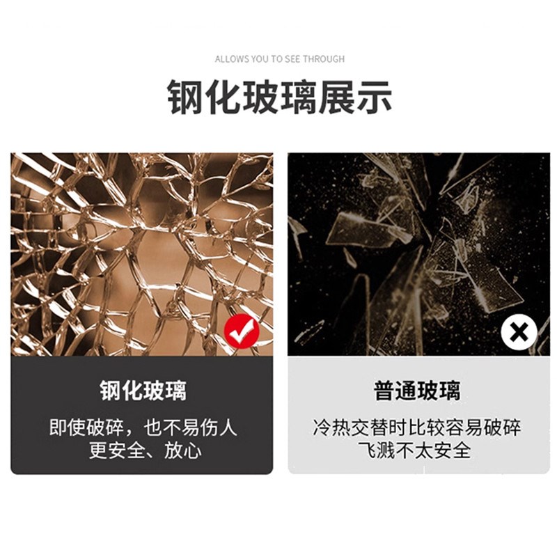 实木大衣柜家用卧室玻璃门衣帽间组合柜小户型现代简约收纳储物柜