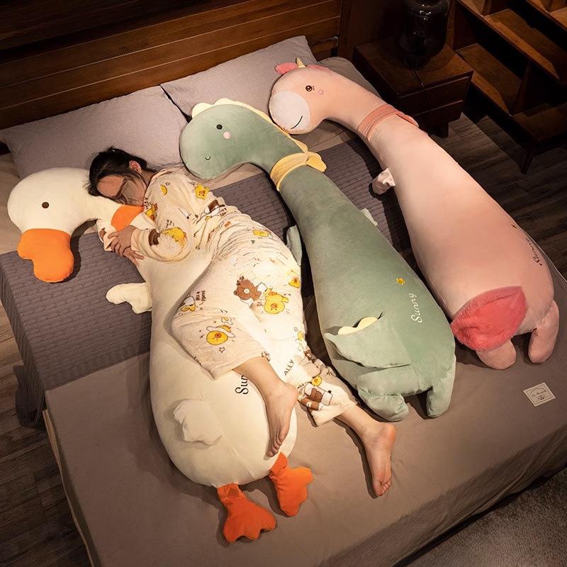 【折扣价】长条抱枕女生睡觉床上夹腿侧睡枕头男生款大靠枕床头靠