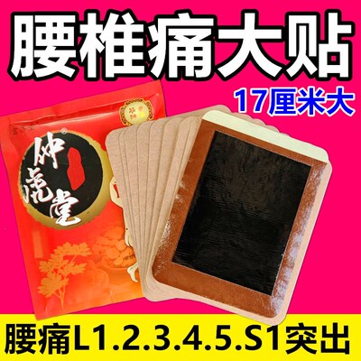 腰椎间盘突出膨出椎管狭窄坐骨神经痛腰肌劳损腰疼腰骨刺大黑膏贴