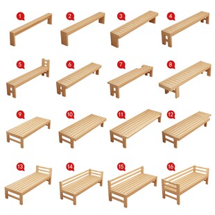 实木儿童床加宽床拼接床异型定制小孩床进口松木无漆组合床简易床
