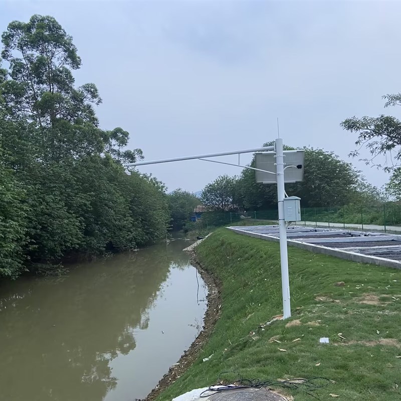 雷达流量计 非接触电波流速仪传感器 河流多普勒明渠流量计RS485
