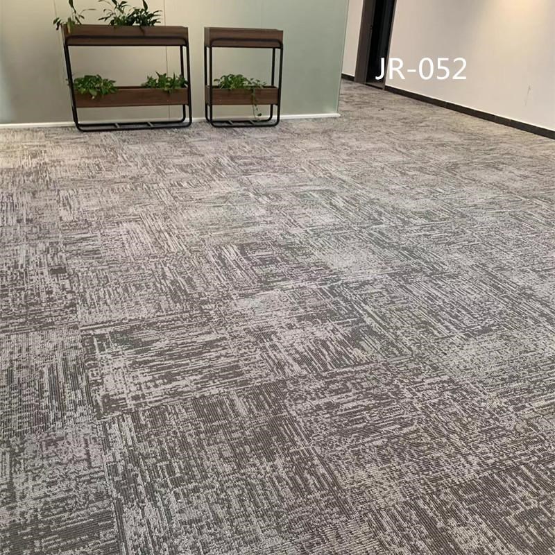 办公室会议室接待室洽谈区会客厅走廊加厚方块灰色地毯阻燃地毯