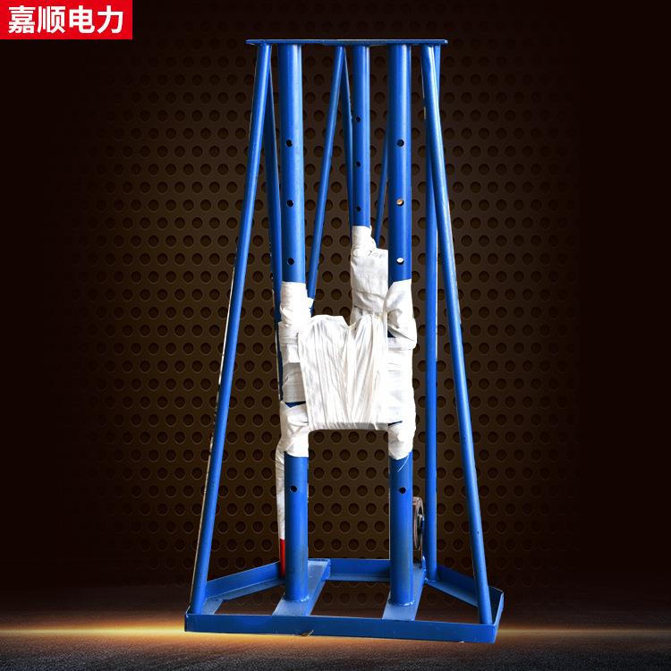 液压放线架10T框架放线架电缆放线盘大型电缆放线架槽钢卧式圆盘