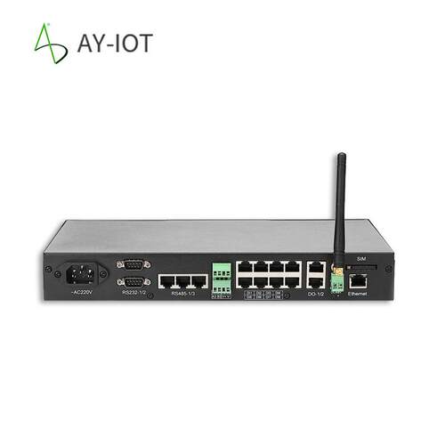 AY-A3嵌入式监控主机机房动力环境系统温湿度漏水烟感工控机