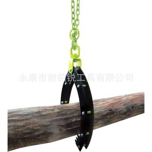 热卖22英寸可拆卸便携式重型伐木吊钩原木起重钳林业工具