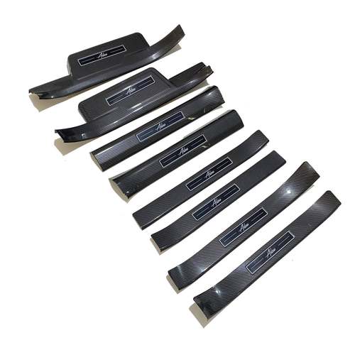 大发Alza丰田AVANZA丰田veloz改装专用碳纤门槛条迎宾踏板护板