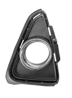 适用于丰田RAV42016款有孔黑色雾灯框电镀雾灯框52040-0R030