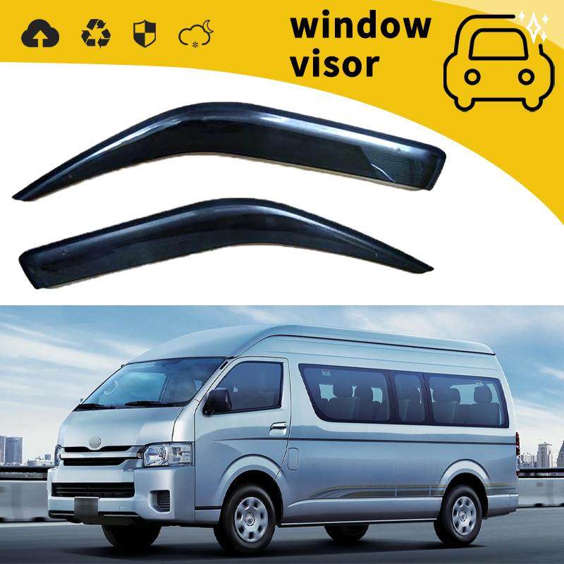 适用于05-24款丰田海狮HIACE车门晴雨挡车窗雨眉挡雨板改装饰