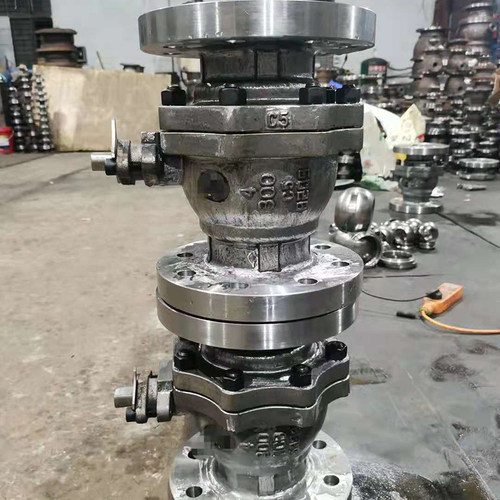 HC276/C4/C5/CW12MW/CZ100哈氏合金法兰球阀氯碱航空海洋化工DN80