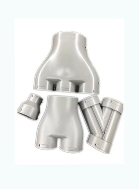 新风系统 pe管配件 110转75直接三通弯头 160转110管道转换分支器