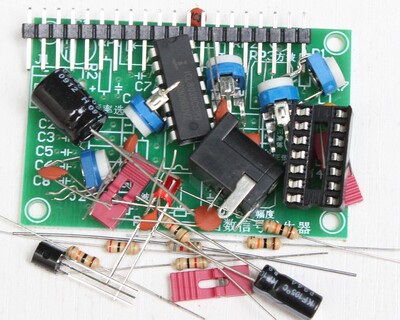 ICL8038函数信号发生器套件 多路波形发生电子制作实训diy散件