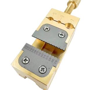 修表工具纯铜台钳把头拿子指针针管夹轮系夹把头固定座台式固定