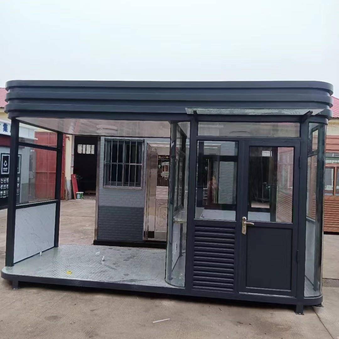 岗亭门禁通道闸门卫房小区工厂大门口别墅工地集成房屋保温岗亭