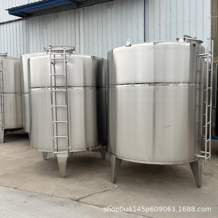 全新不锈钢储存罐5立方304不锈钢储罐卧式储水罐立式储酒罐