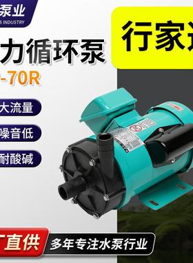 行家选厂家供应微型耐腐蚀MP-70R磁力泵微型磁力泵磁力驱动循环泵