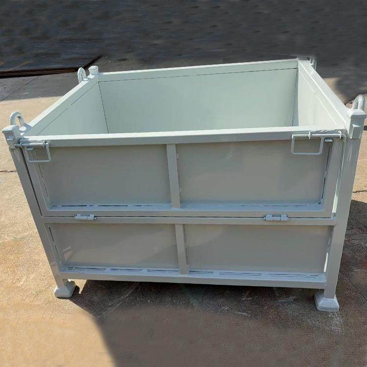 可吊装废料箱销售钢制料箱厂家供应固定式可堆叠边角料收纳箱,五金/工具,周转箱/储物箱/收纳箱,淘宝优惠券,粉丝福利购,淘宝优惠卷