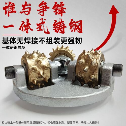 电动凿毛机混凝土工地墙面地面打毛锤桥梁桥面荔枝合金花锤凿毛
