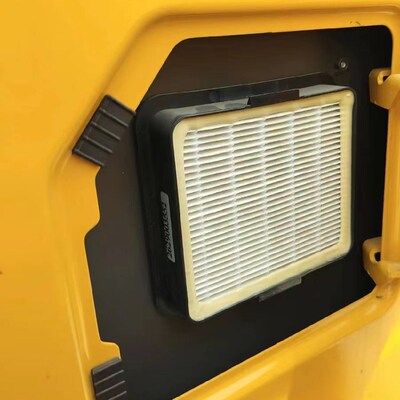适用新款临工国四E765F/75/660FL/670FL挖掘机外滤空调滤芯滤网格