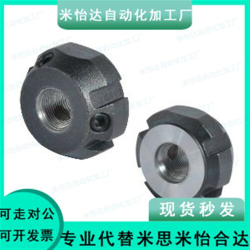 牙腹锁紧型锁紧螺母 BKF01-M17 M20-1.0 M25 M30 M35 M40 M50-1.5