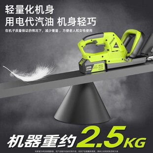 德国进口德国芝浦电动绿篱机采茶机绿化修剪机园林绿化充电小型修