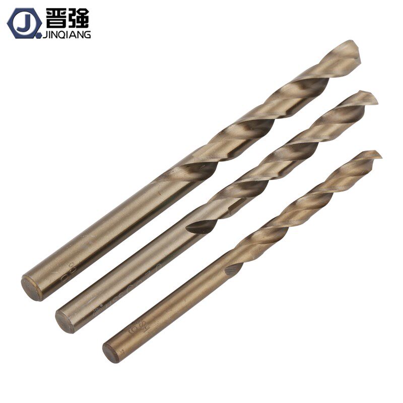 M6-M12含钴M35麻花钻头直柄高速钢全磨不锈钢金属钢板铁皮麻花钻