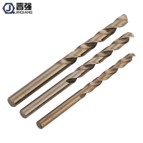 M6-M12含钴M35麻花钻头直柄高速钢全磨不锈钢金属钢板铁皮麻花钻