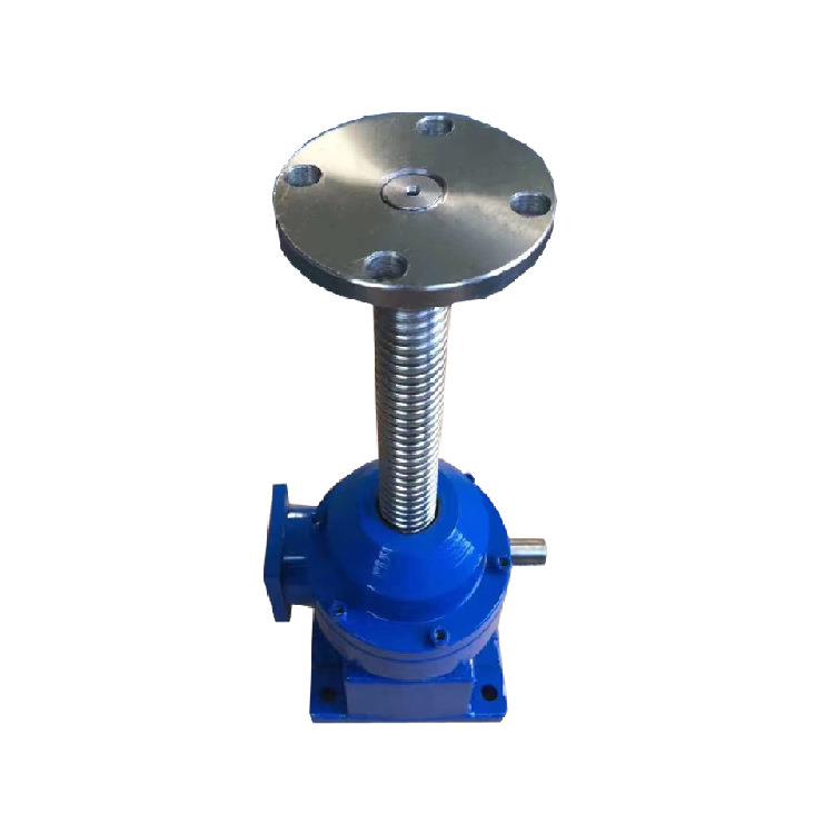 现货供应同步升降器 立式手动电动螺旋蜗轮手摇轮SWL1T丝杆升降机