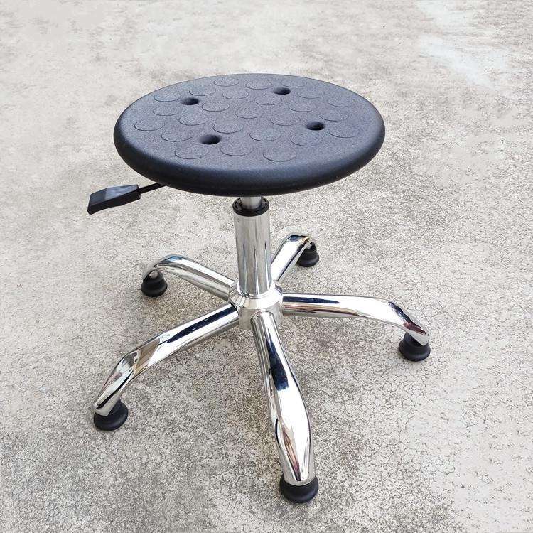 厂家直供无尘车间防静电凳子PU发泡防静电实验室椅可升降旋转