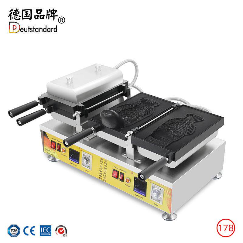 鲷鱼烧机冰淇淋鲷鱼烧鱼型雪糕鲷鱼烧烤炉华夫饼机烘焙小鱼雪糕