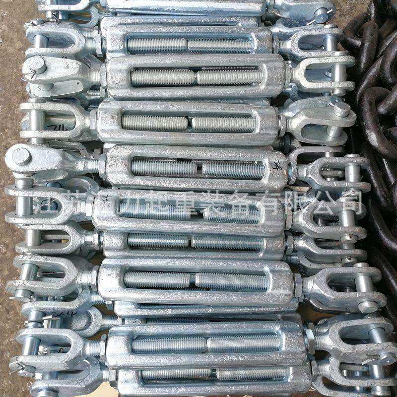 索具螺旋扣M12 船用花篮螺丝M14 花篮螺栓 GB/T3818