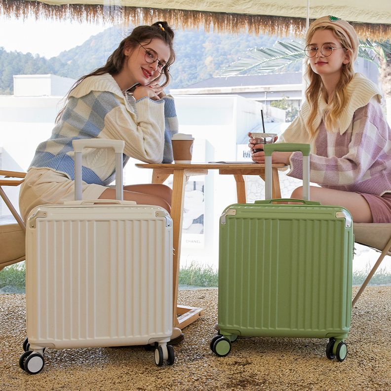 20小型行李箱女带耐飞机结梦旅者寸拉杆箱男轻便实免托运用登机可