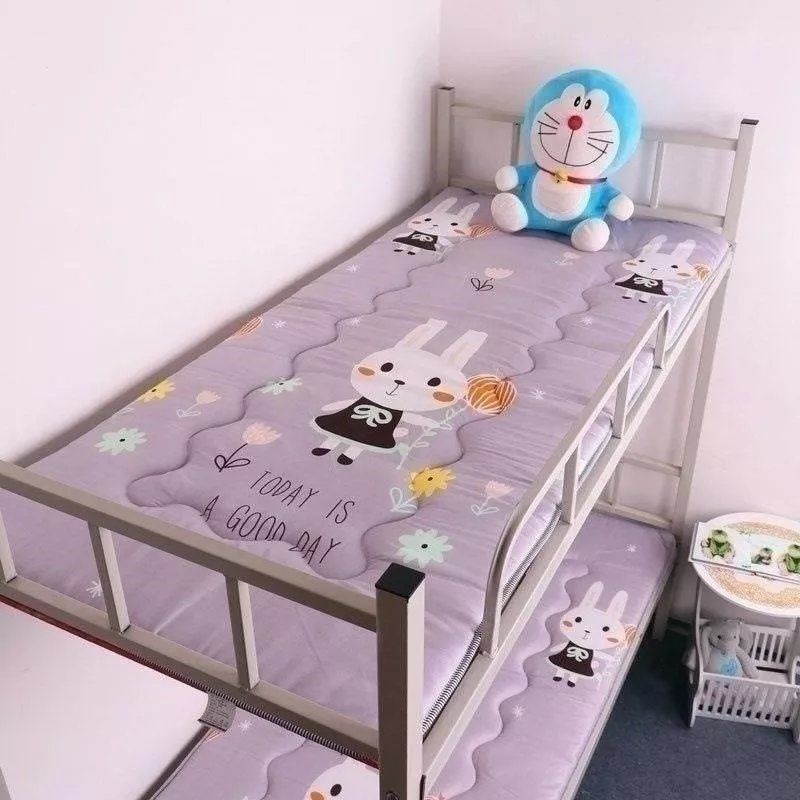 单人加厚好d床褥便宜托管折叠榻榻米棉垫子褥子学生宿舍架子床床