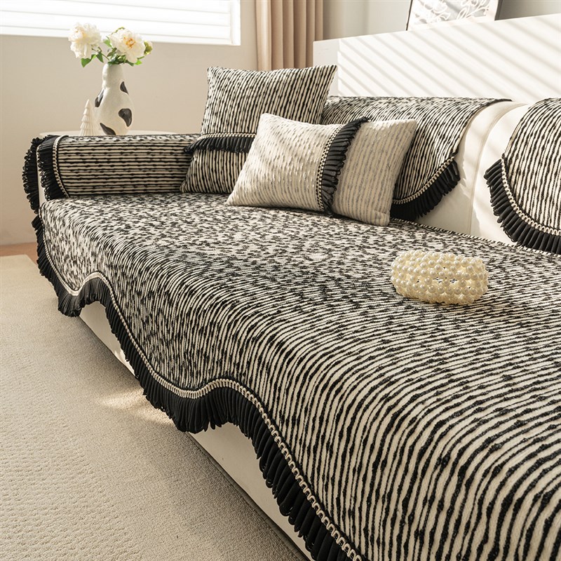 四季异形沙发垫纯色雪绒布B夏季防滑沙发套2025新款