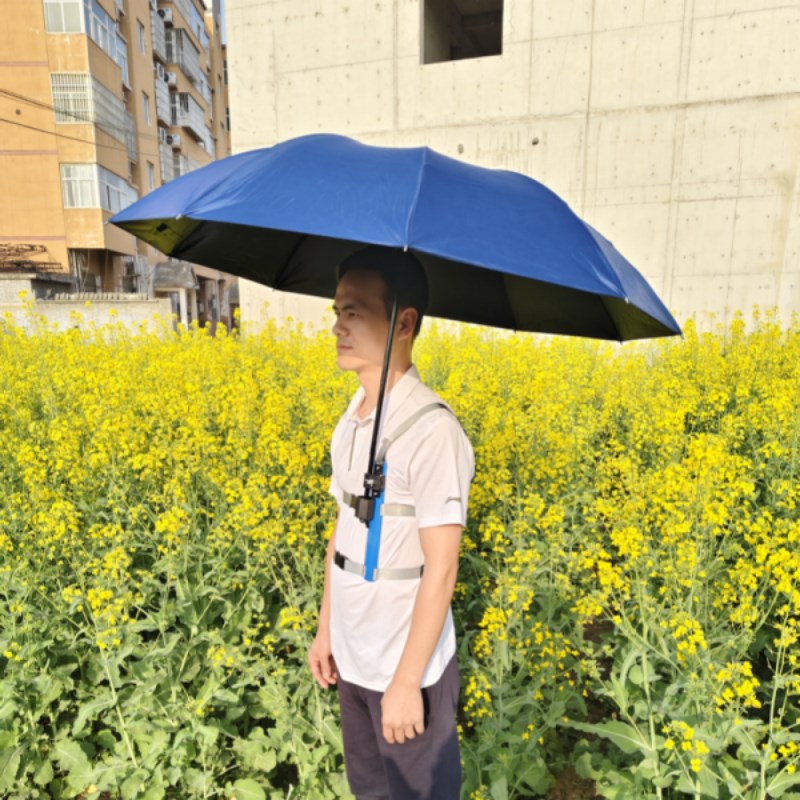 免手持打伞神器钓鱼伞撑钓鱼登山写生摄影解放双手摆摊.雨伞固定