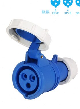 电缆连接器21225S22422132/2头323222/芯2A45对接/F/N5-/214216/3