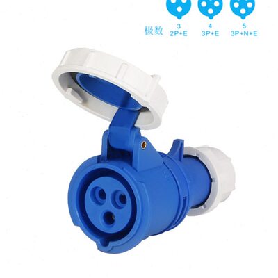 电缆连接器21225S22422132/2头323222/芯2A45对接/F/N5-/214216/3