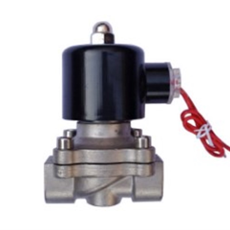 2W-160-10B 不锈钢电磁阀DN10 3分 油阀 气阀AC220V DC24V DC12V