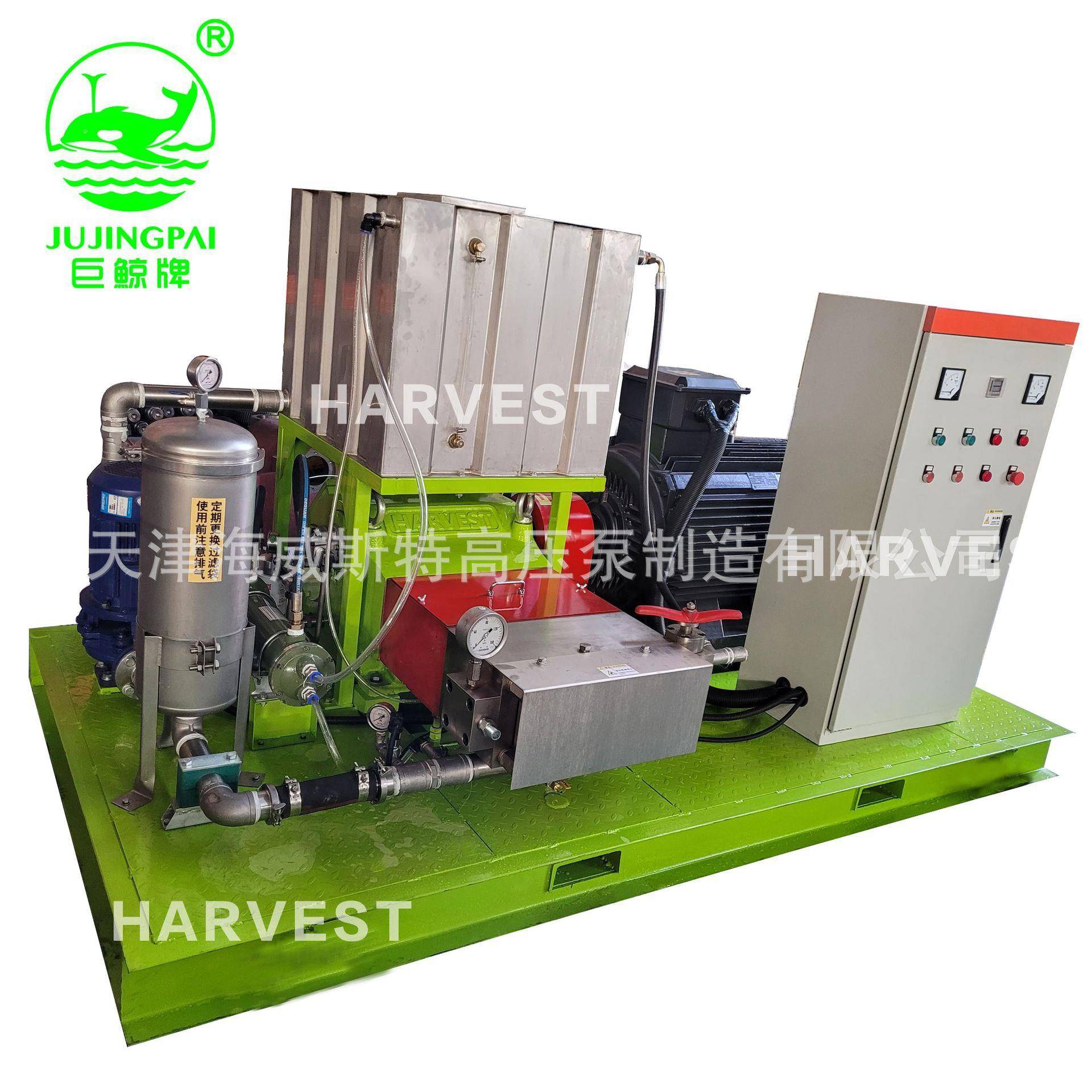 高压柱塞泵工业高压清洗超高压大流量应用领域可非标自动化