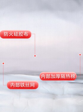 防火隔热棉汽车收割机装载机排气管防火防烫耐高温烟筒隔热隔音棉