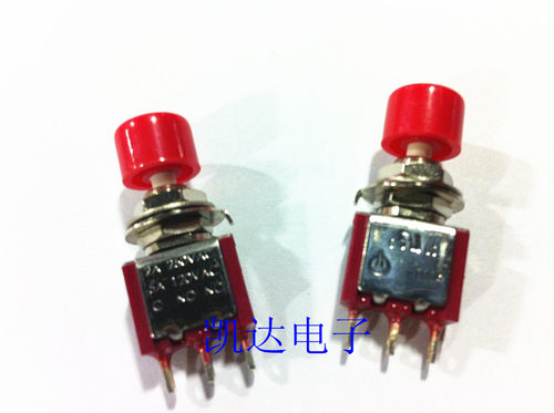 按钮开关 MTS102钮子开关 3脚 开关 拨动开关 微动开关