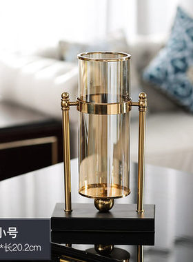 欧式餐桌花瓶摆件客厅装饰品电视柜样板房轻奢软装家X具店饰品摆