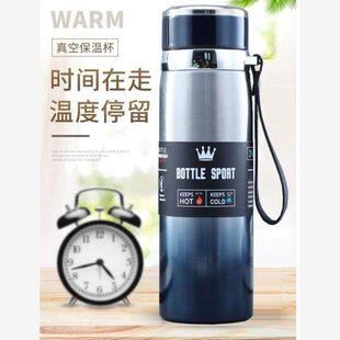 户外316不锈钢保温杯大容量男女士1000毫升泡茶商务杯学生便携壶8