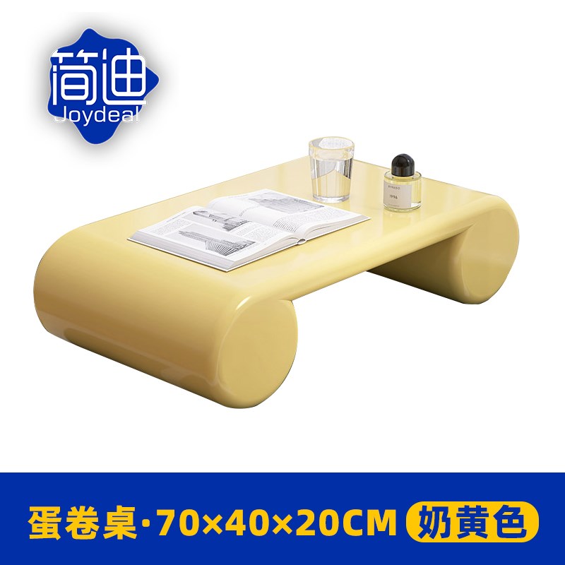 奶油风榻榻米茶几简约飘窗桌子小F茶几现代矮桌子炕桌榻榻米桌